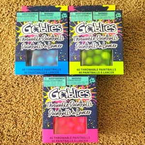 3 Goblies Throwable Paintballs